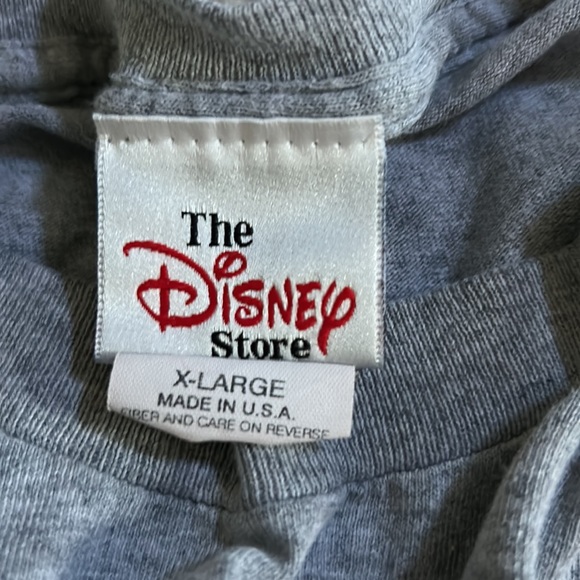 Vintage Disney Store San Francisco embroidered Mickey Mouse gray T-shirt XL 1999 - Picture 13 of 16